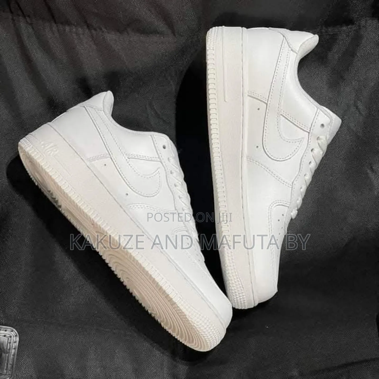Nike Air Force 1 Low Triple White Premium Sneaker