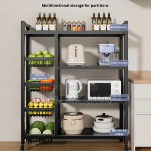 Metal 5layers Multifunction Kitchen Rack in Central Division - Storage ...