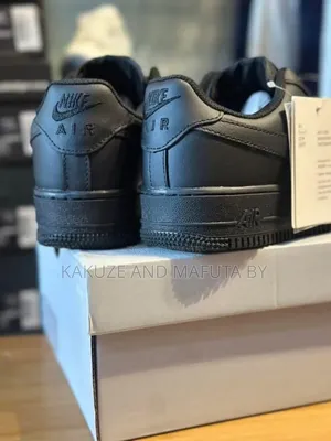 Authentic Nike Air Force 1 Low 07' Premium Black