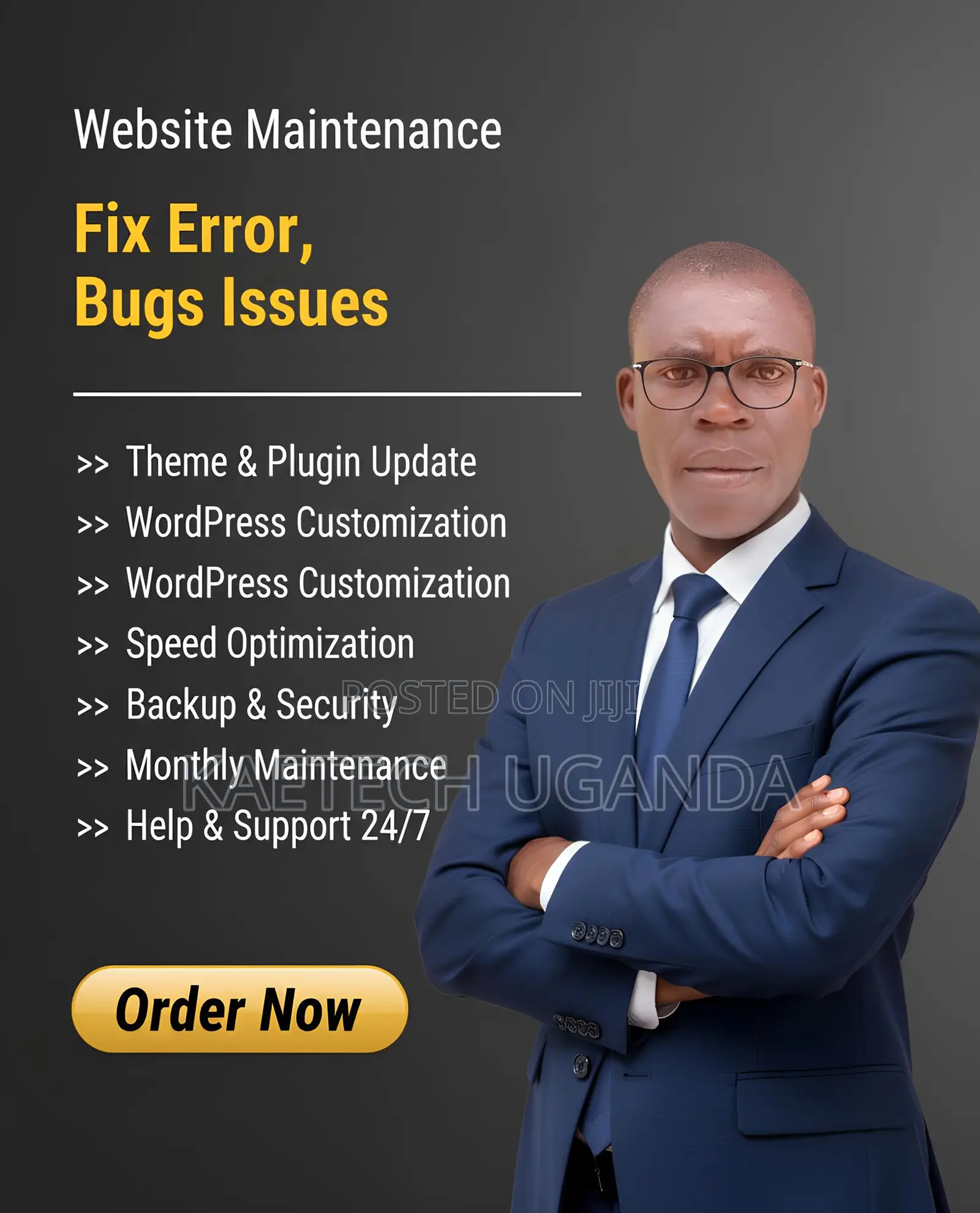 I Will Do Regularly Monthly Website Maintenance