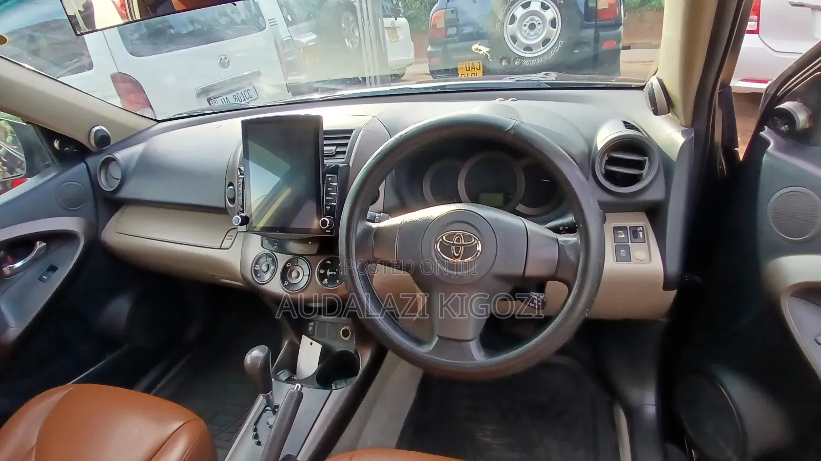 Toyota Vanguard 2008 Black