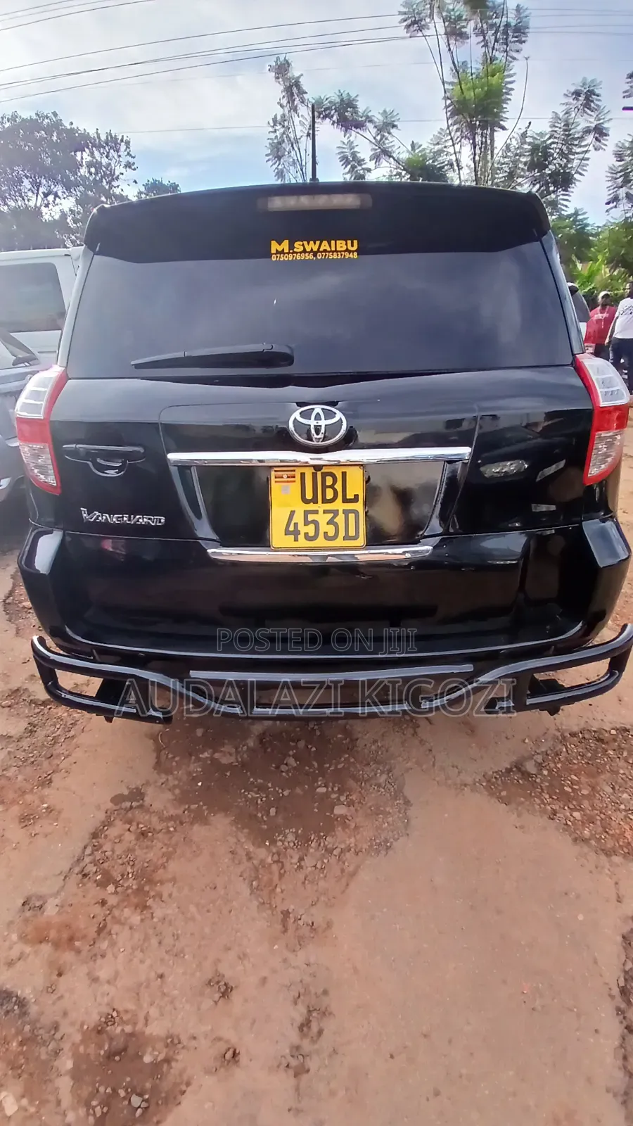 Toyota Vanguard 2008 Black