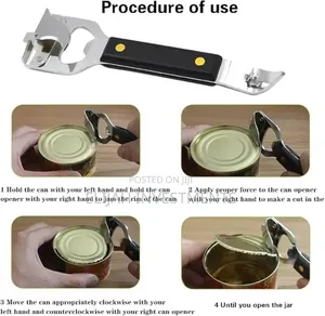 4in1 Manual Can Opener