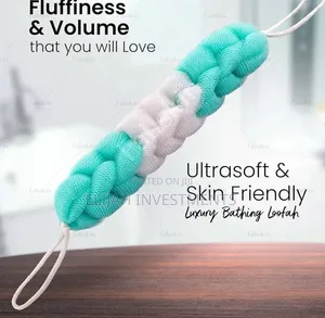 Fabskin Luxury Back Scrubber Loofah Belt Bath Sponge