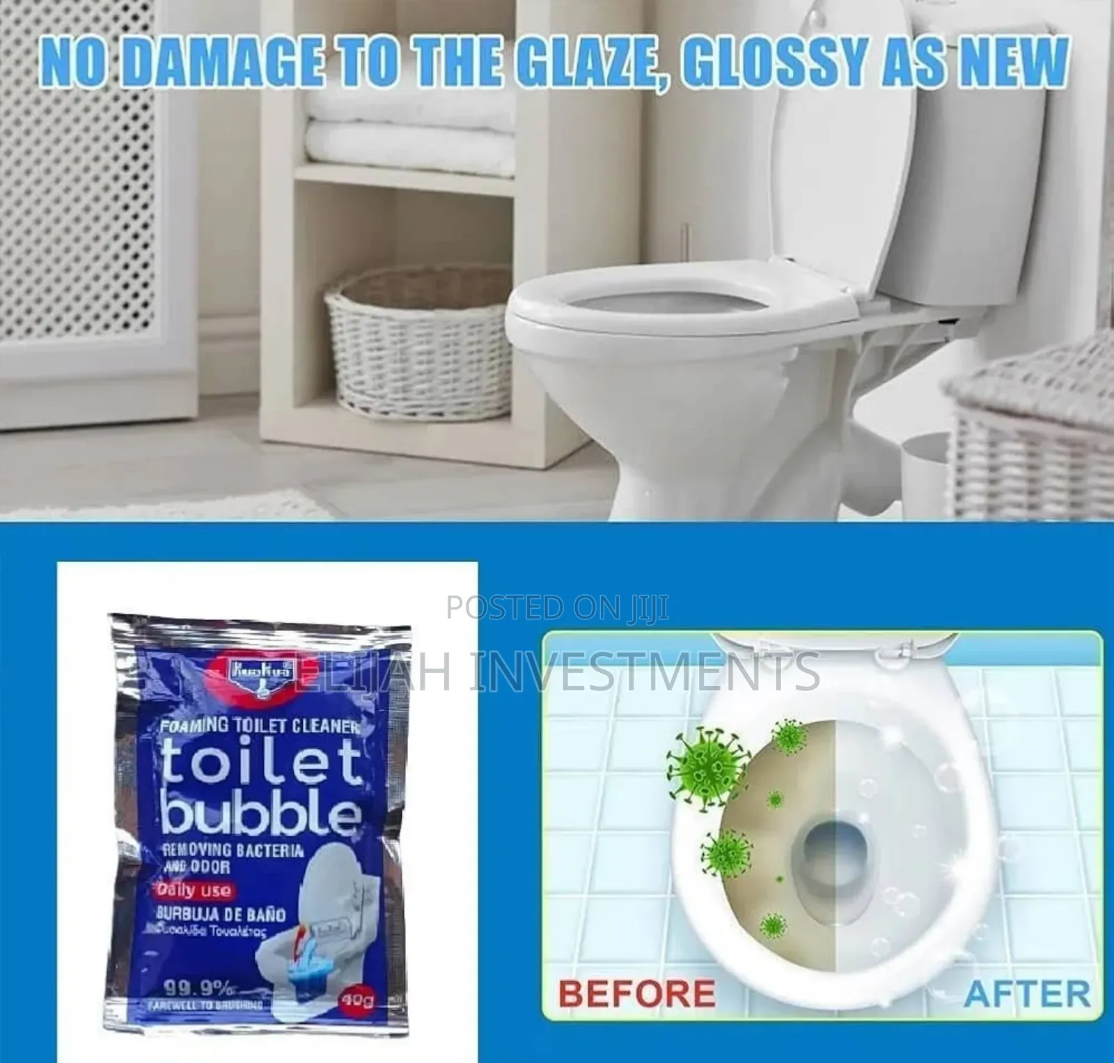 Kuakua Foaming Toilet Cleaner