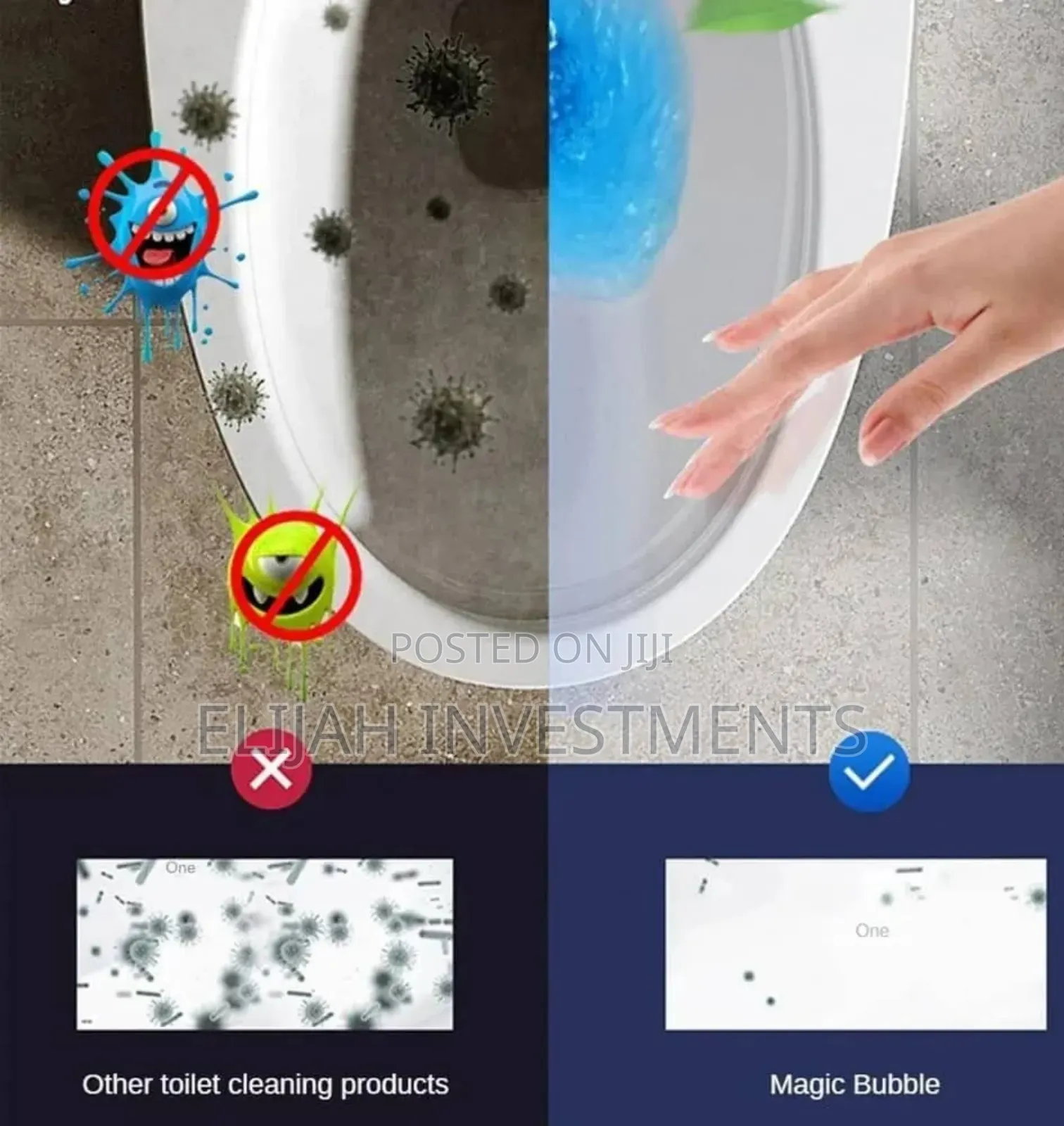 Kuakua Foaming Toilet Cleaner