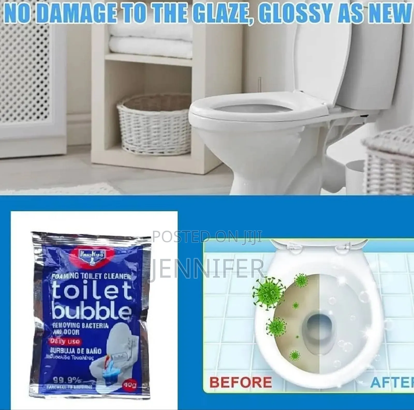 Kuakua Foaming Toilet Cleaner