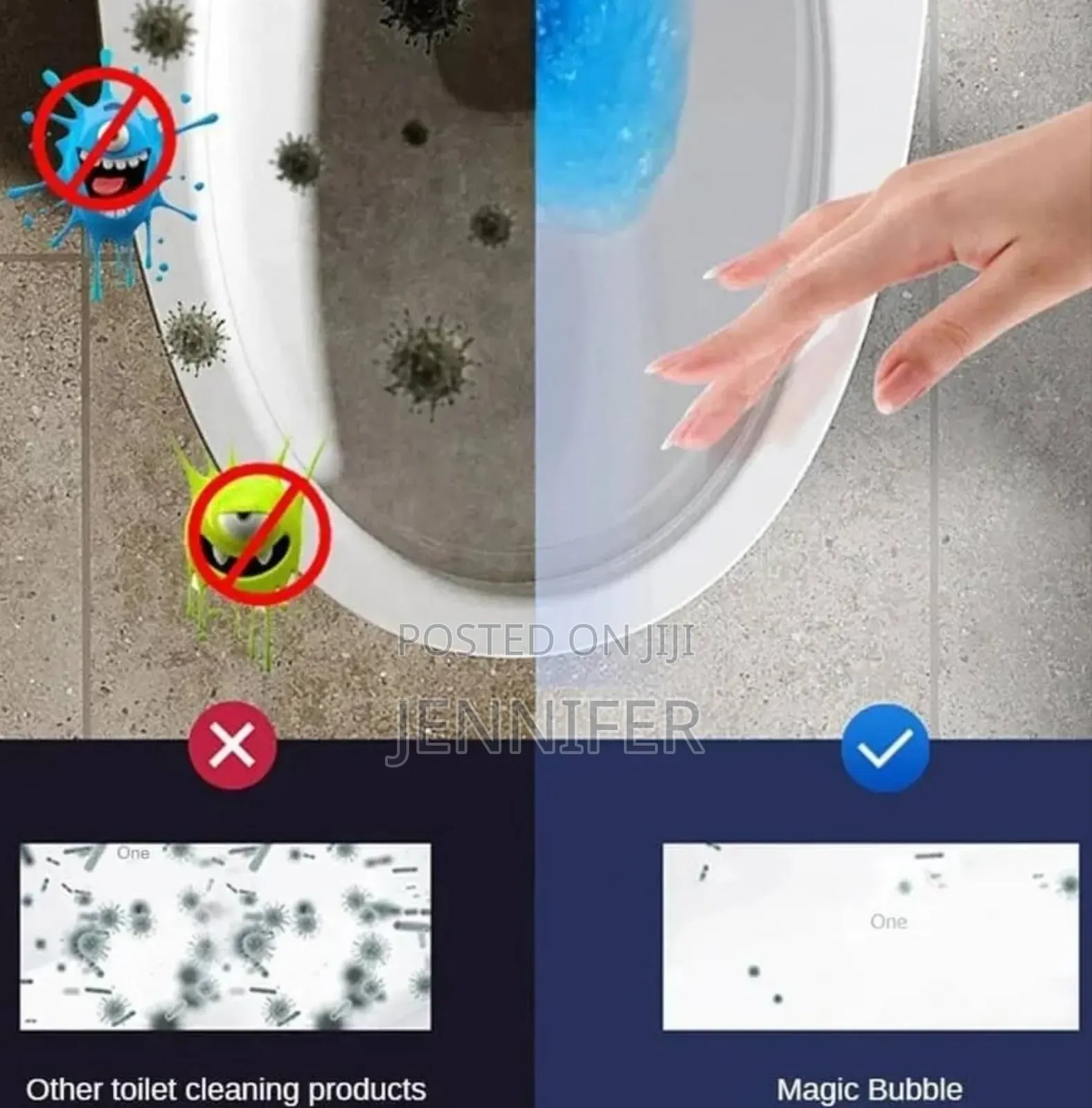 Kuakua Foaming Toilet Cleaner