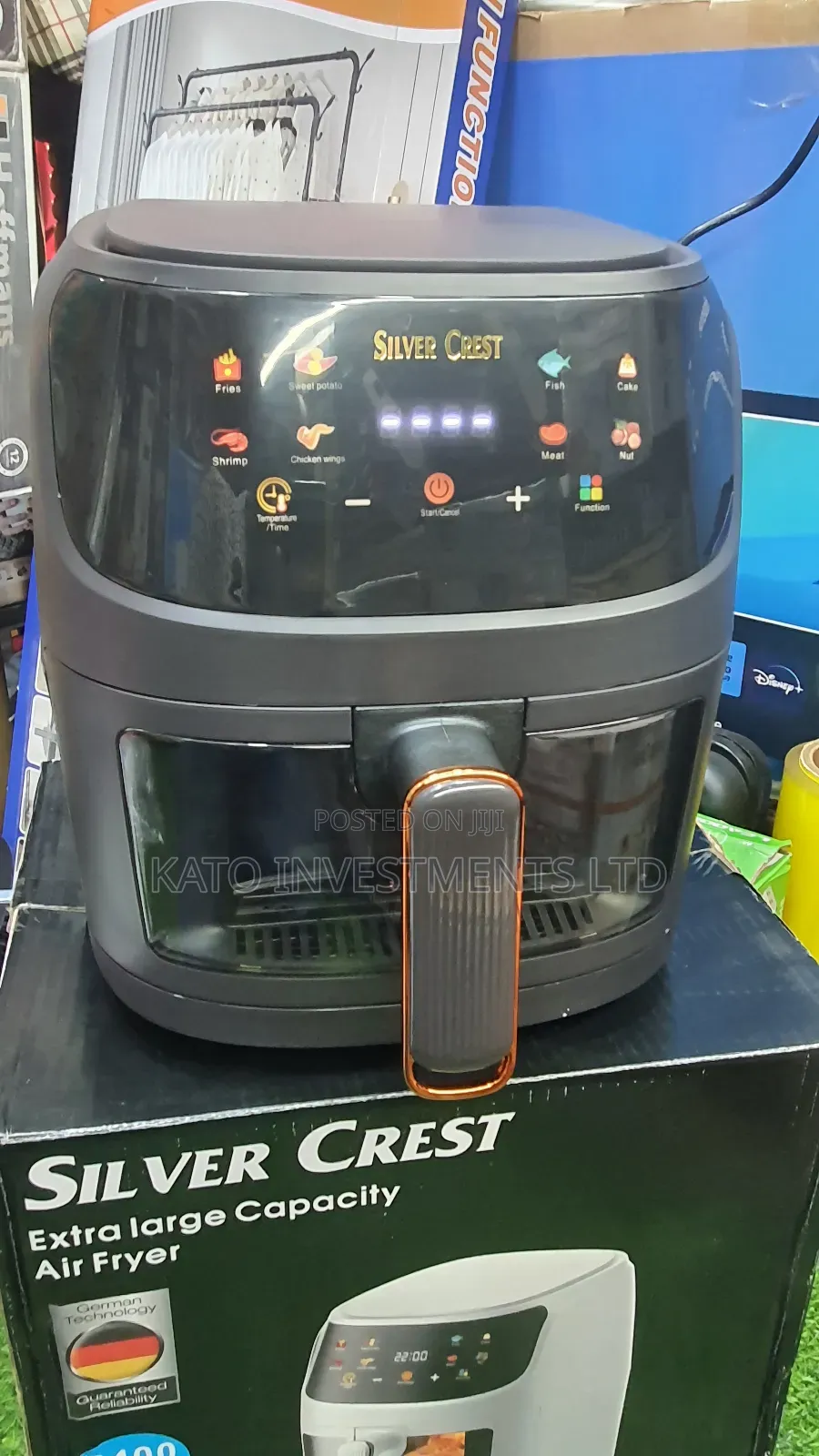 8 Litrs Silvercrest Airfryer With Display