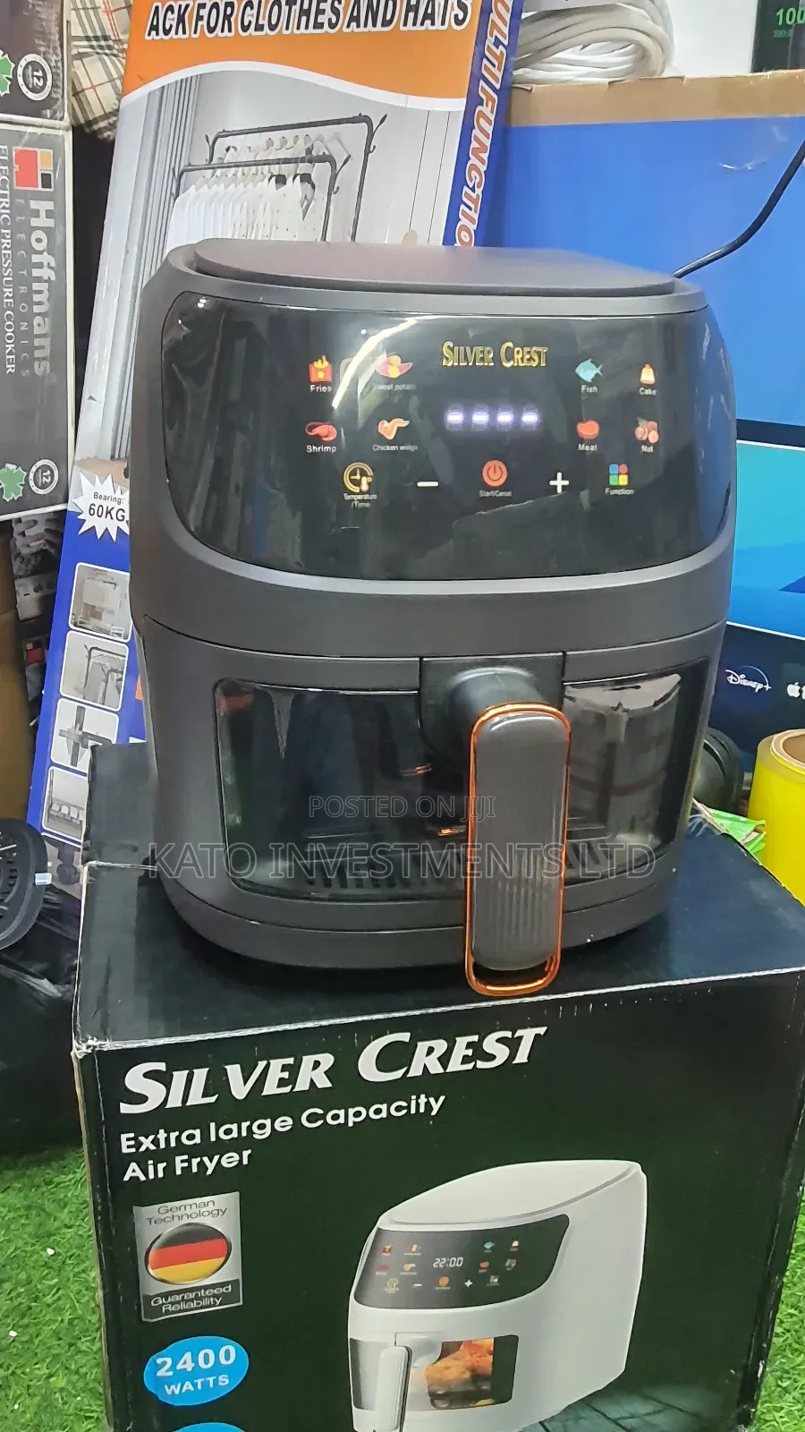 8 Litrs Silvercrest Airfryer With Display