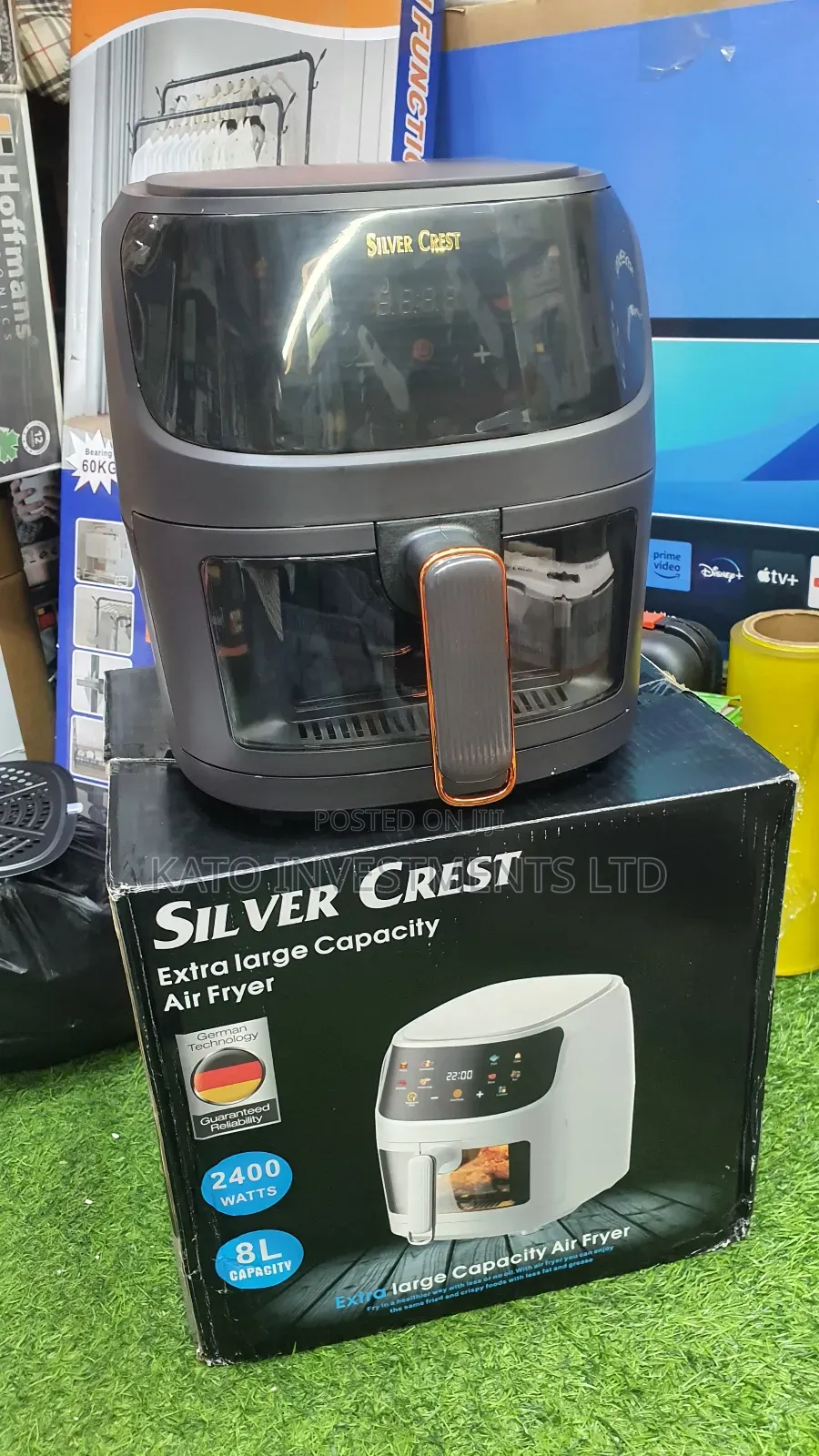 8 Litrs Silvercrest Airfryer With Display