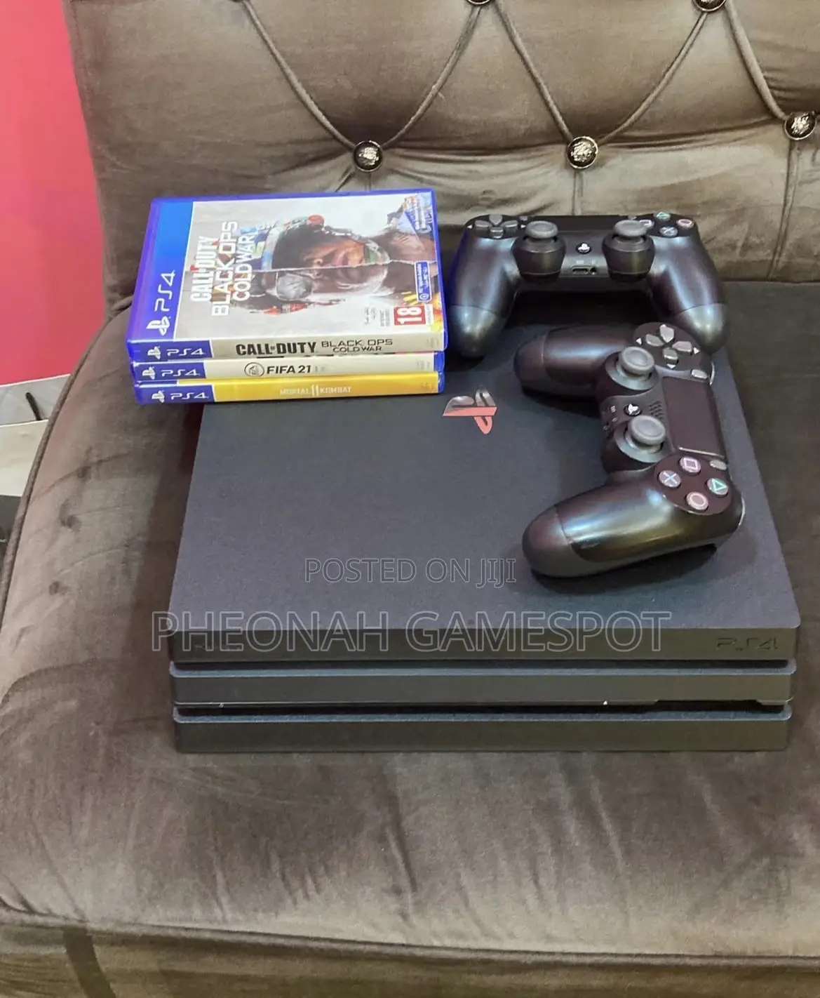 Playstation 4 Pro , 2 Pads and 14 Games Included, Clean Working Set.