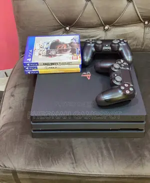 Playstation 4 Pro , 2 Pads and 14 Games Included, Clean Working Set.