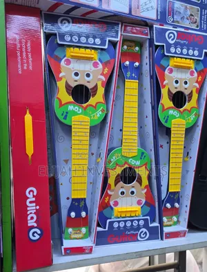 Cow Print Kids Beautiful Learners Guitar