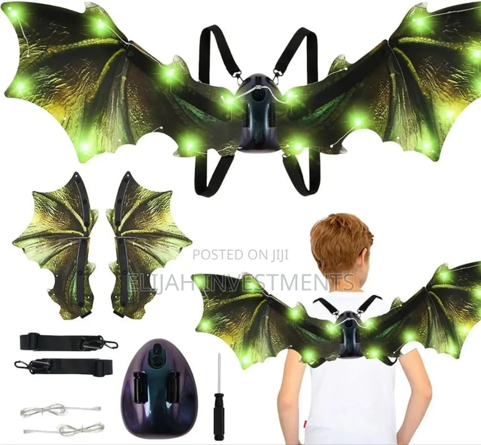 Toddler Electric Dragon Wings