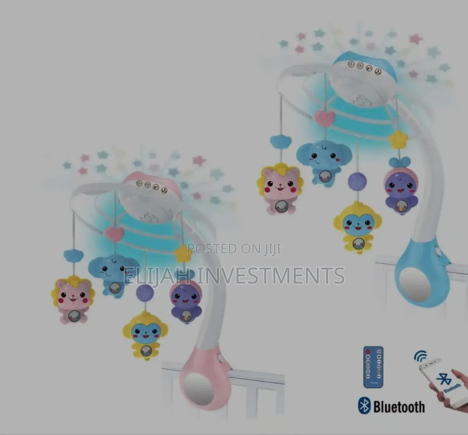 Kids Baby Bluetooth Projection Bedbell