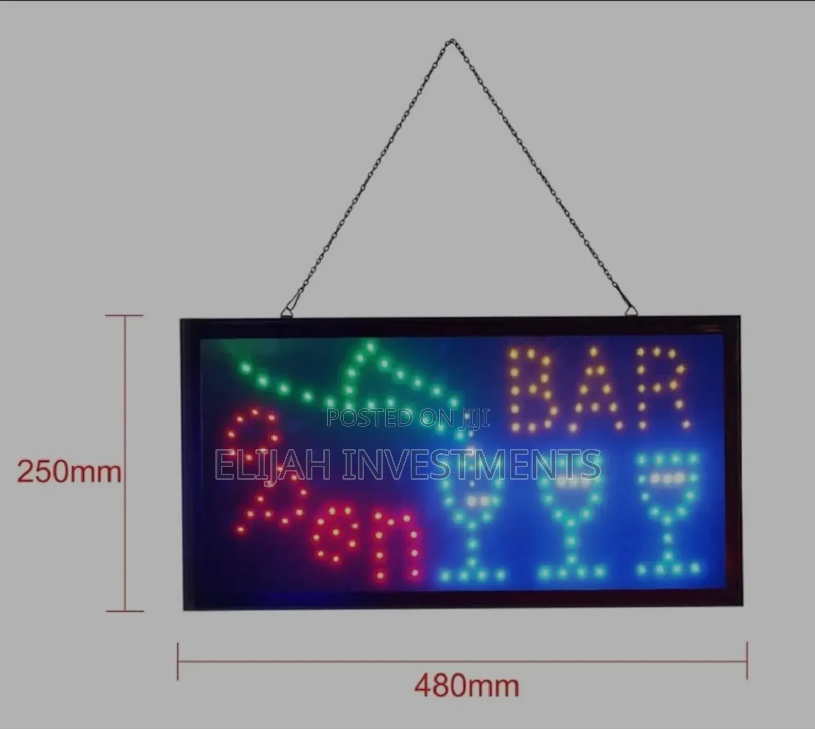 Hanging Bar Led Sign