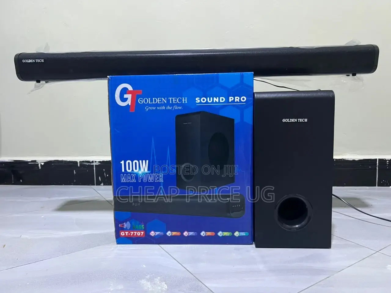 Goldentech Sound 100w Gt 7707