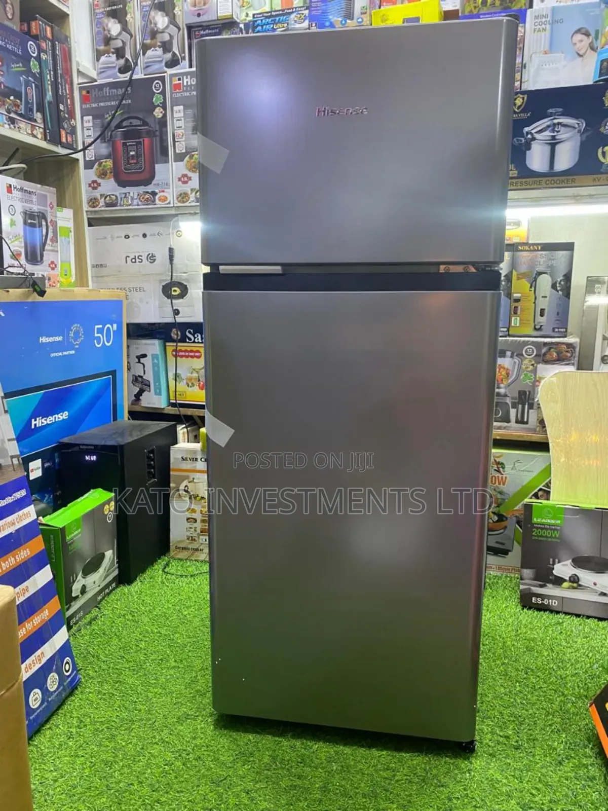 Hisense Fridge Grey 160litrs 10years Warranty