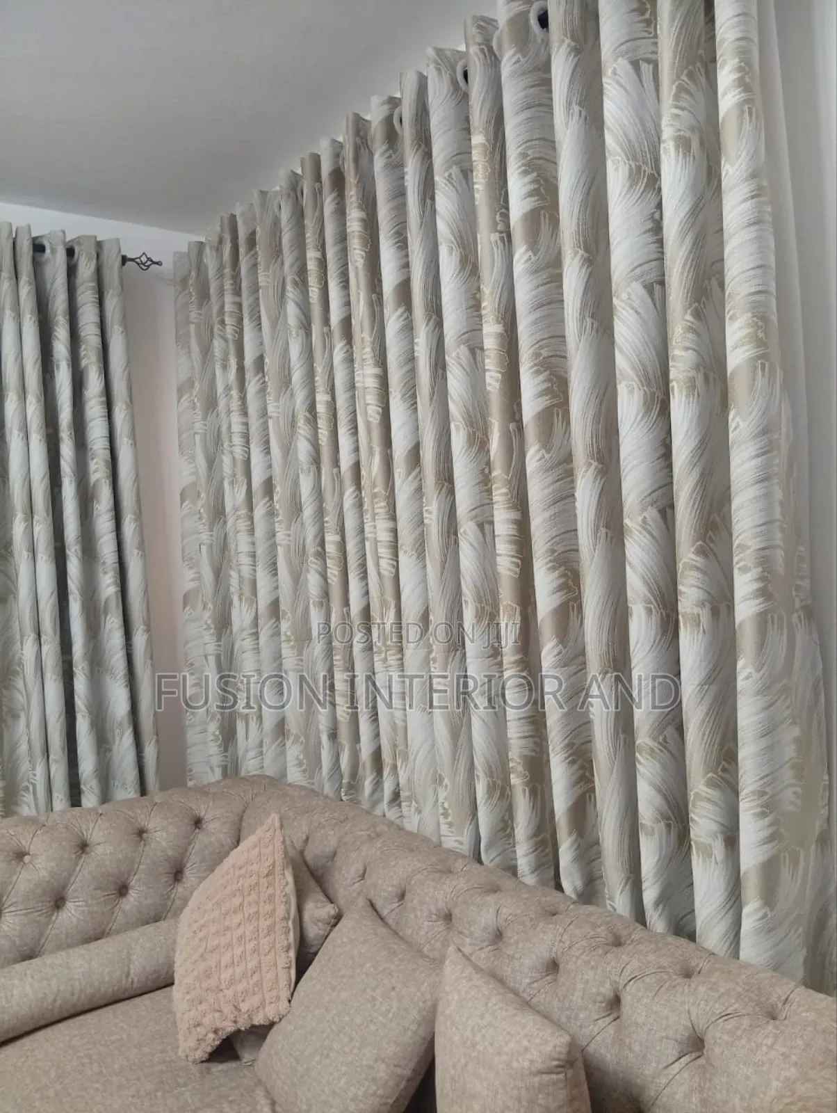 Dubai Floral Curtains