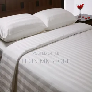 Striped Luxury Hotel Cotton Bedsheets