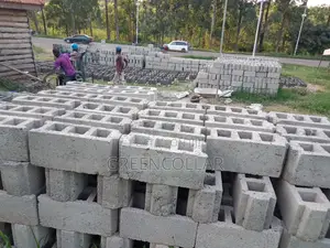 Hollow Blocks Made on Site