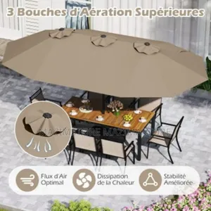 Double Sided Outdoor Garden Umbrella