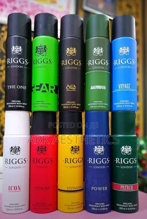 Confetti Riggs Deodrant Body Spray