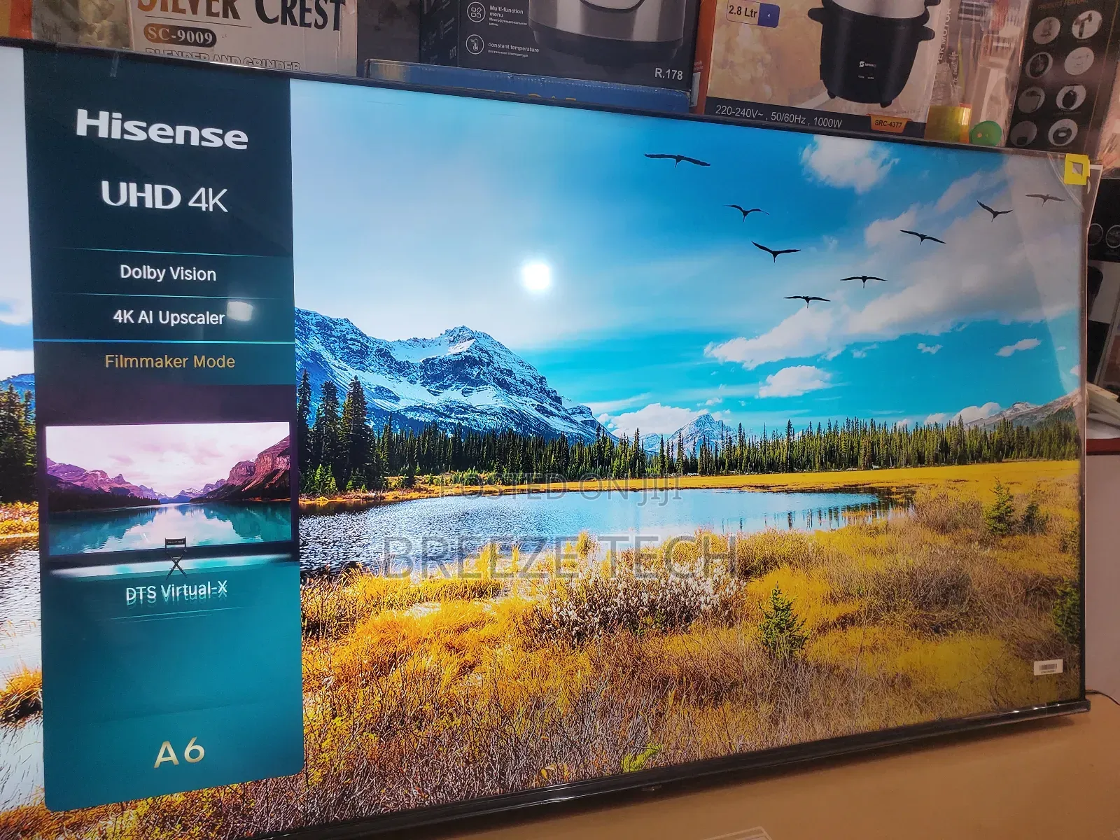 Hisense 55/Frameless Tv Uhd