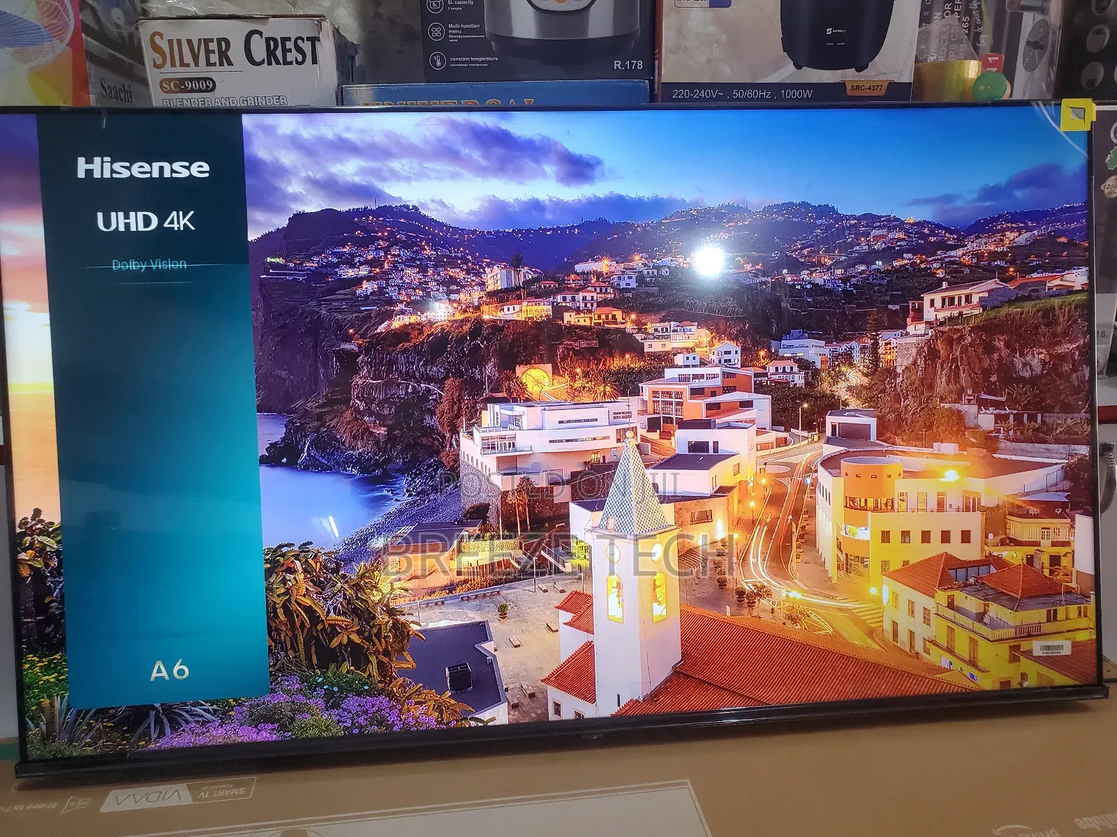 Hisense 55/Frameless Tv Uhd