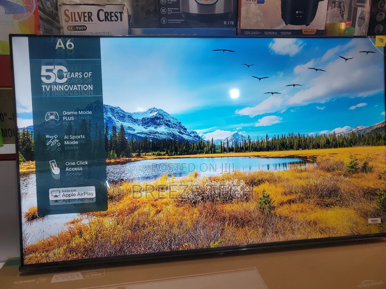 Hisense 55/Frameless Tv Uhd