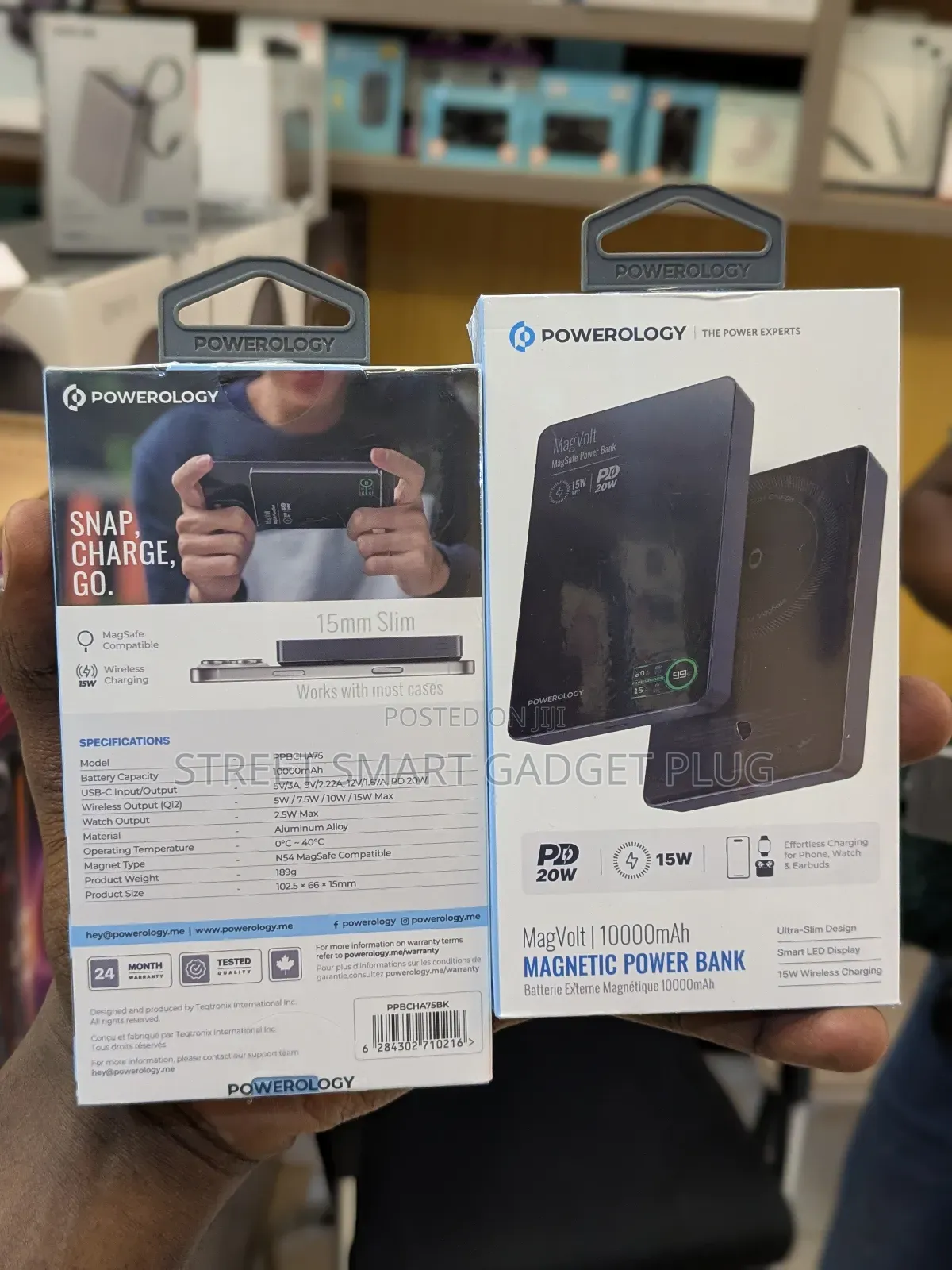 Powerology Mag Volt 10000mah Power Bank Now Available