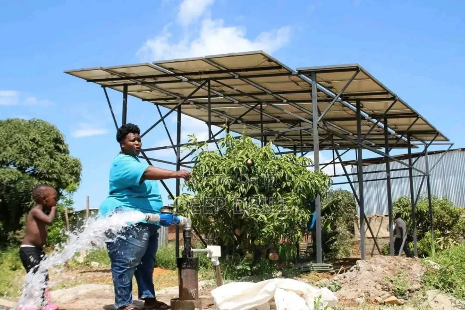 High Power Solar Water System