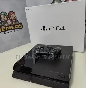 Ps4 With 2 Controllers and 10 Games, Reliable Console Working Well.