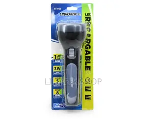 3w High Quality Super Bright Led Rechargeable Flashlight