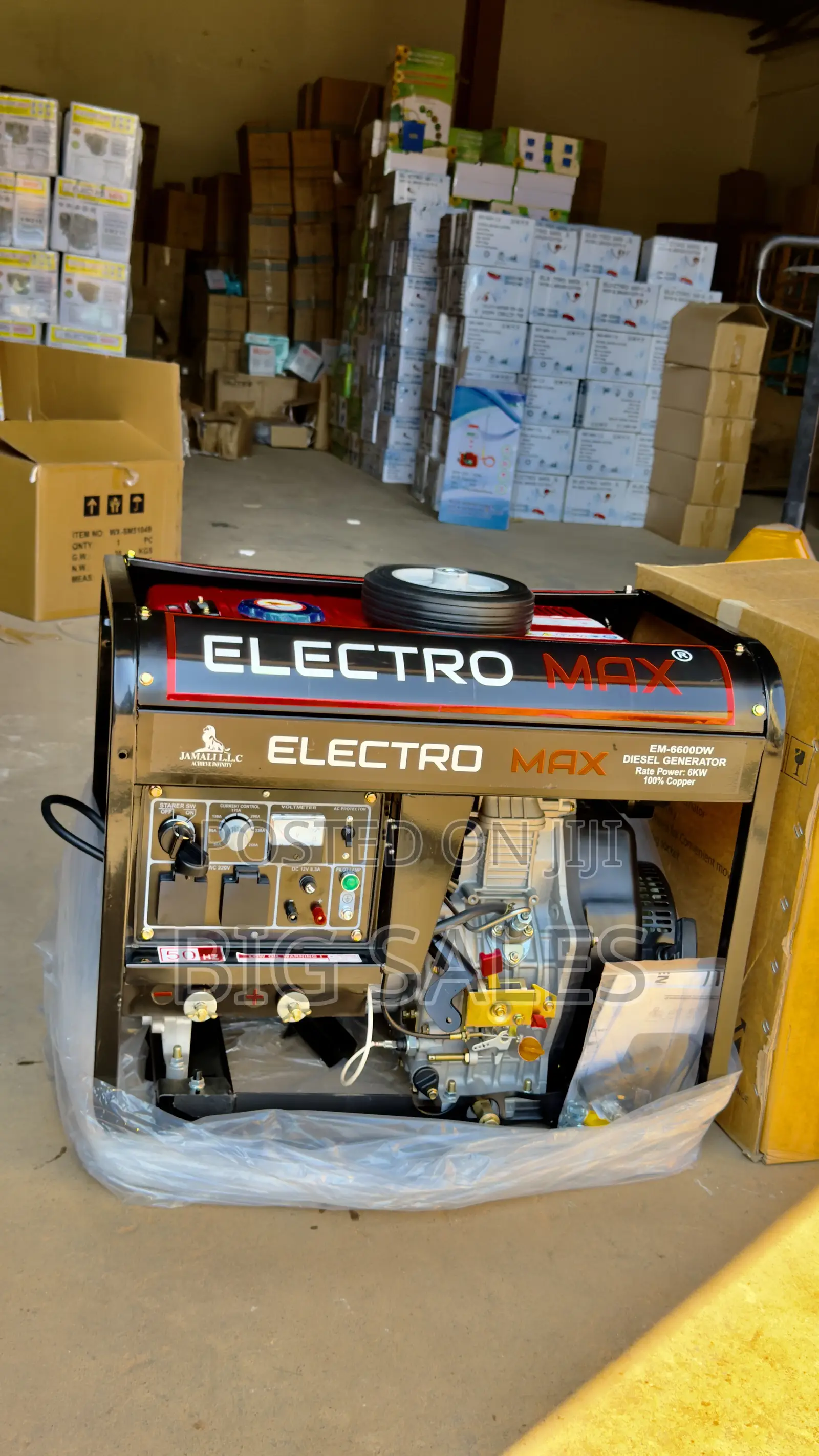Electromax- 6kva Welding Generator (Diesel)