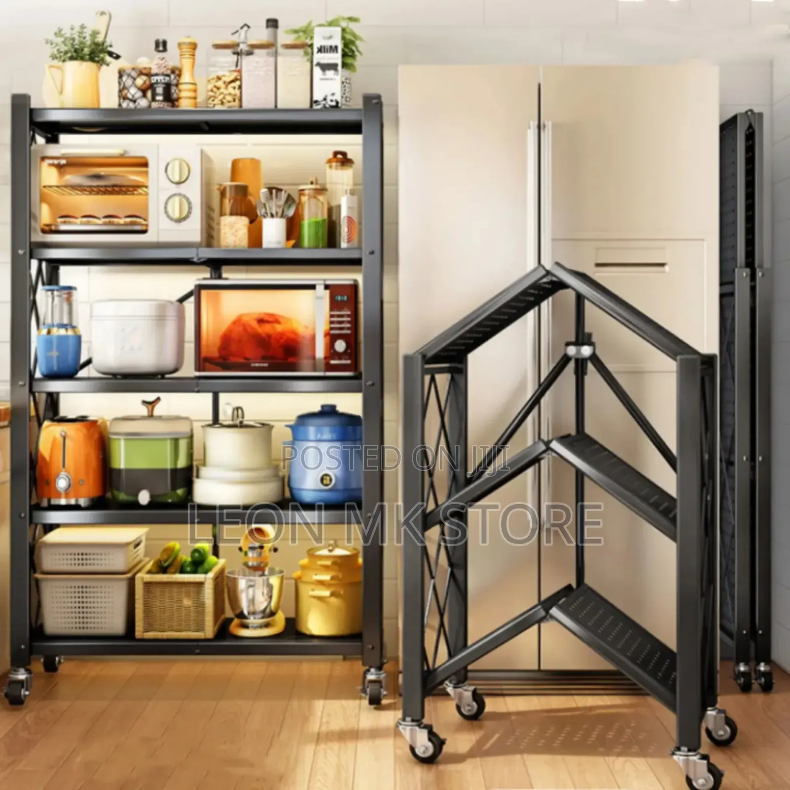 Metal Storage Rack For Kitchen