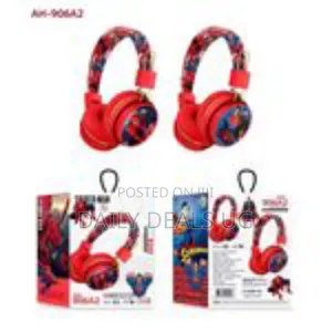 1 Piece of Bluetooth Headphones Marvel Spider Man Wireless Headphone