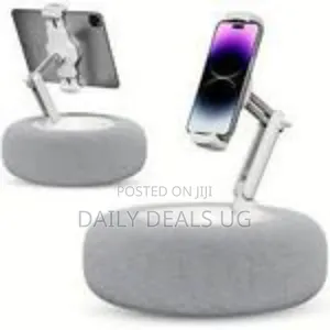 360° Highly Adjustable Kindle Holder With Snack Bowl, Pillow Stand