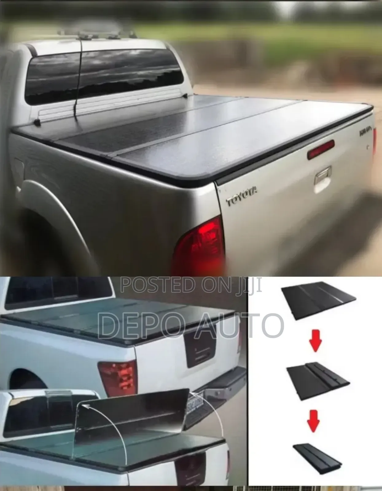 New Tonneau Cover for Hilux Vigo 2006-2015