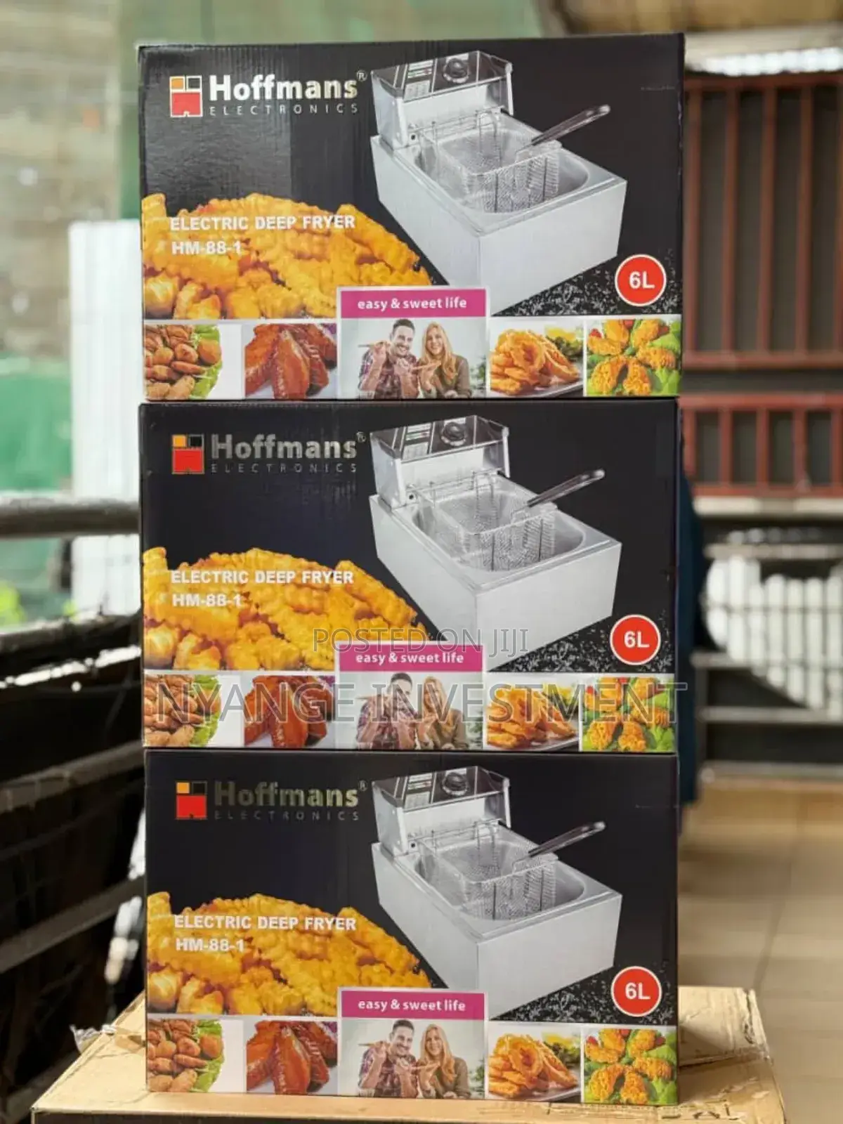 6 Litres Hoffmans Deep Fryer. Deep Fryer