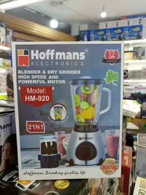 Blender Dry Grinder, Model: Hm-920.