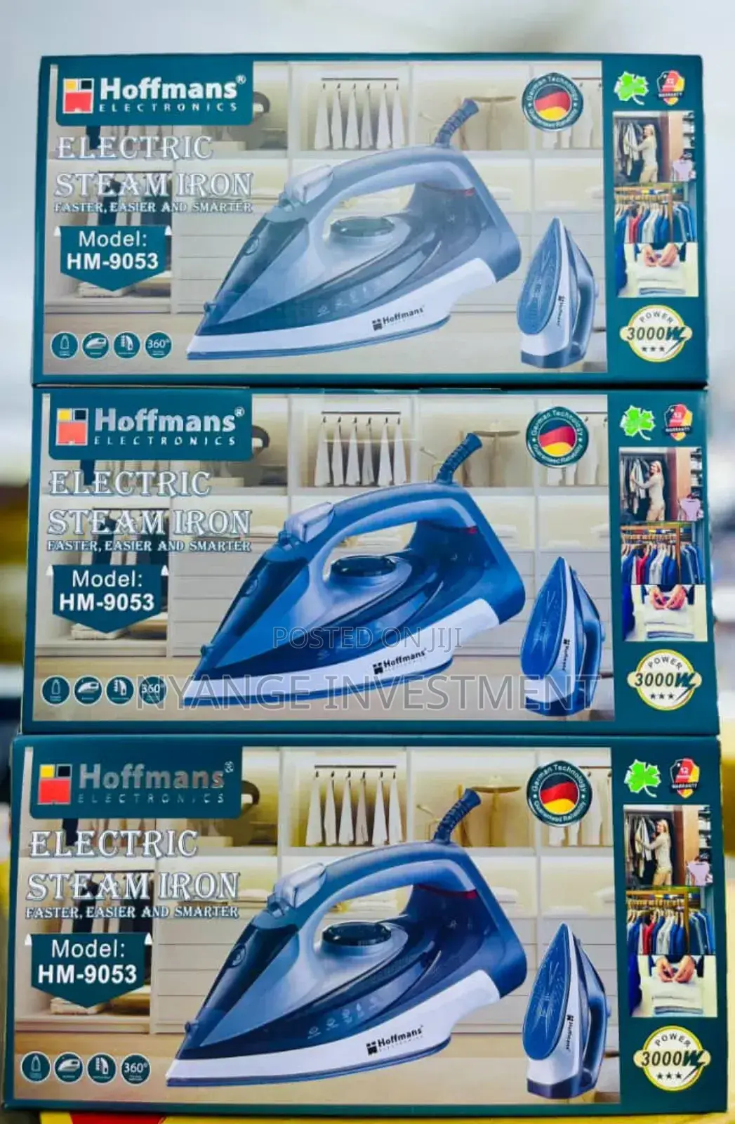 Steam Iron. Hoffman Steam Iron
