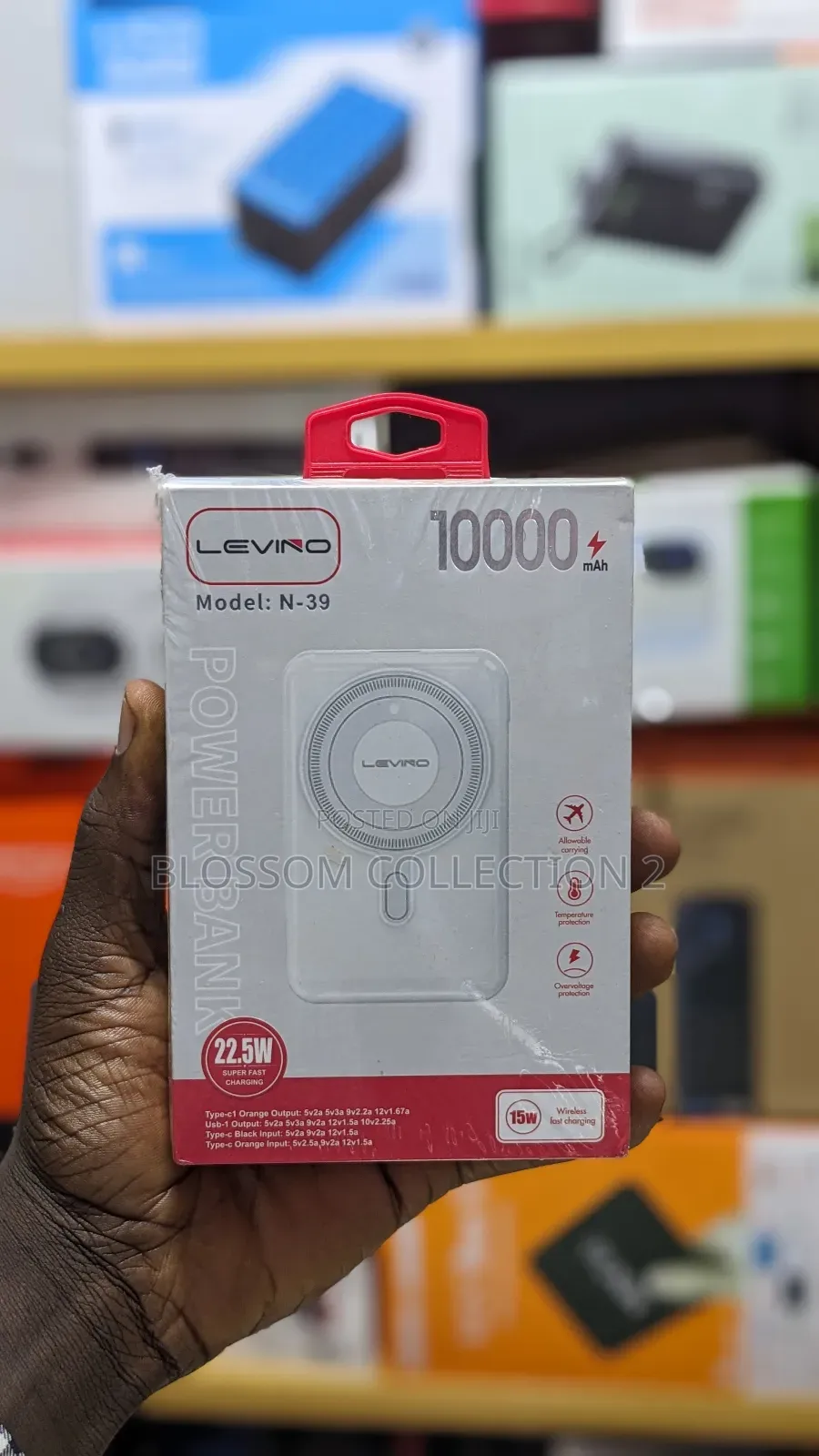 Levino N-39 10000mah Wireless Power Bank