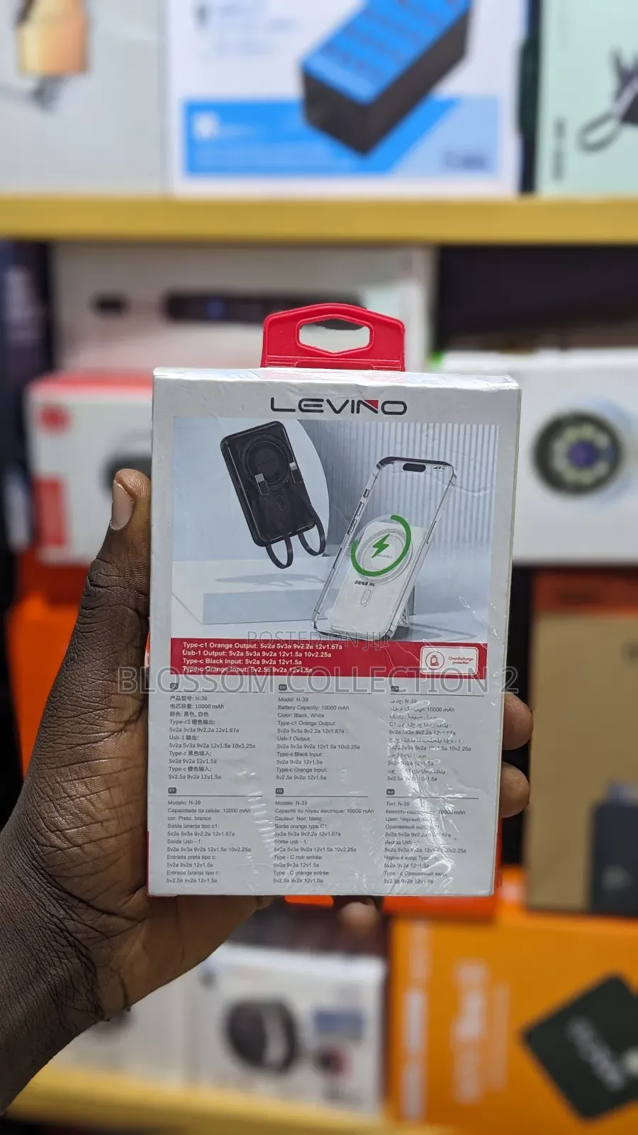 Levino N-39 10000mah Wireless Power Bank