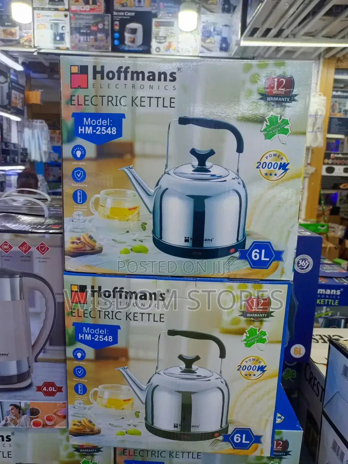 6 Litres Electric Kettle