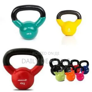 Kettlebell Weight 4 Kg With Ergonomic Handle for Sports Fitness Gym