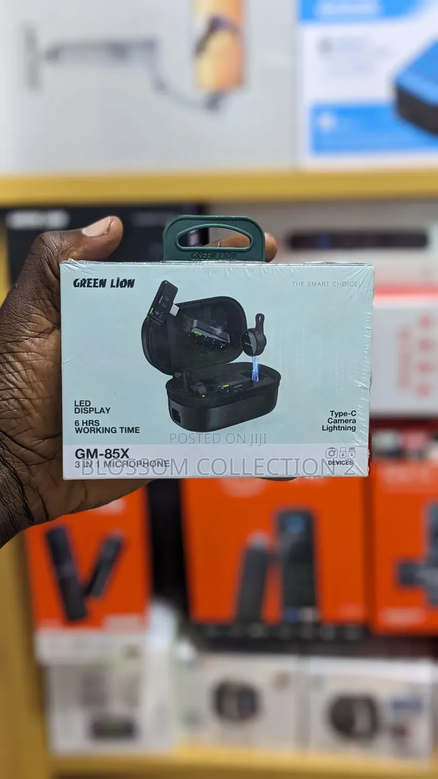 Green Lion Gm-85x 3 in 1 Wireless Microphone