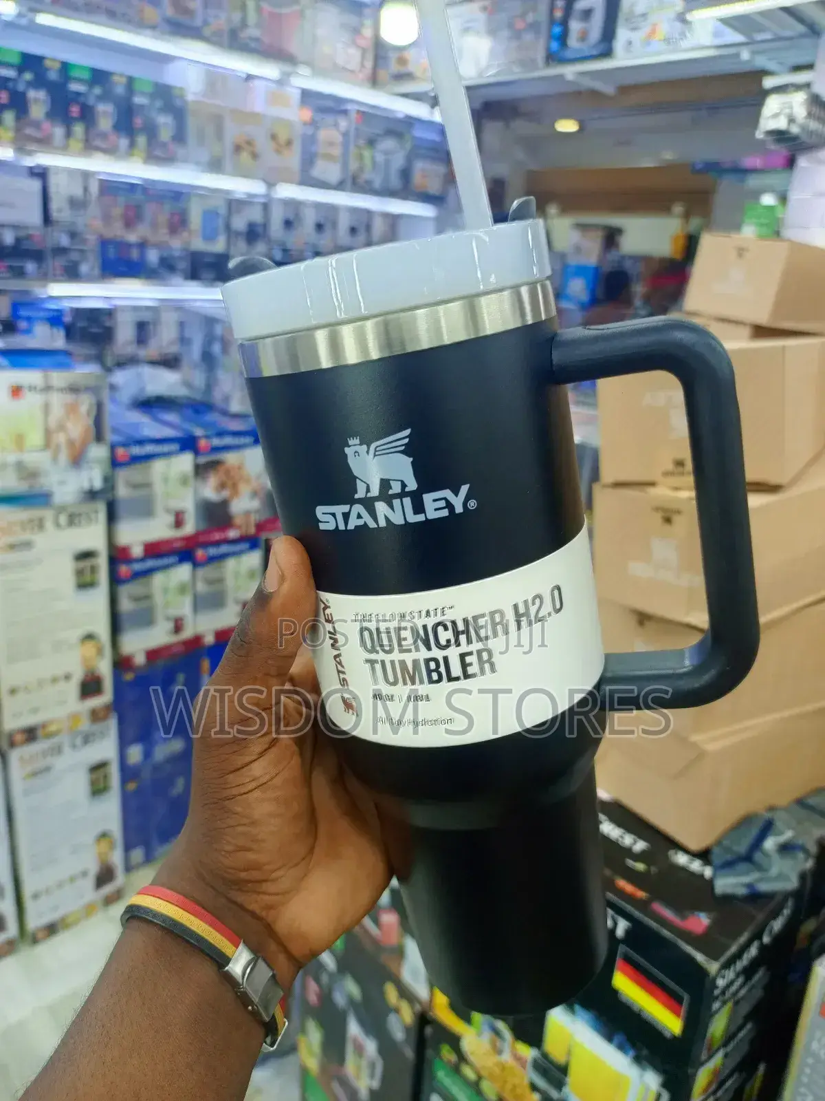 Stanley Quencher H2.0 Flowstatetm Tumbler 40oz Iris Blue