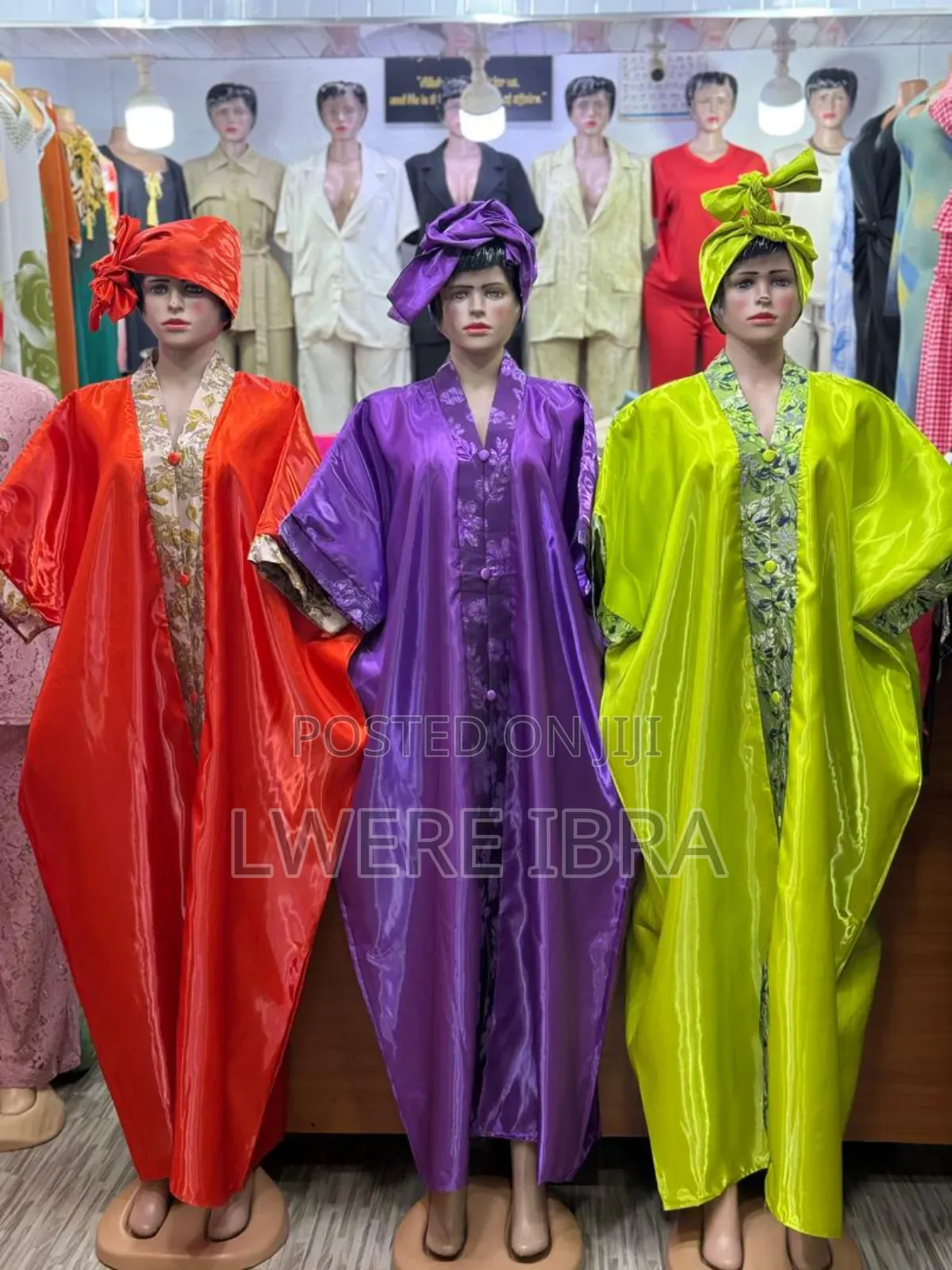 Purple Elegant Turkey Kaftan Dresses